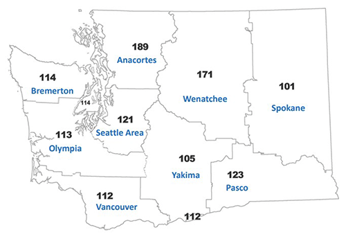 Click to view child count map