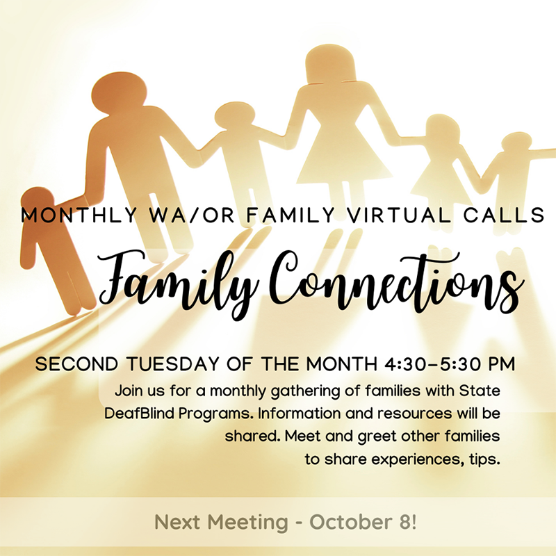 Family Connections Next Meeting October 8